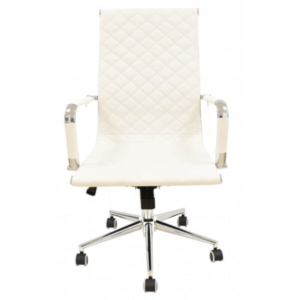 Silla escritorio color blanco