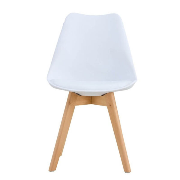 Sillas comedor plástico y madera