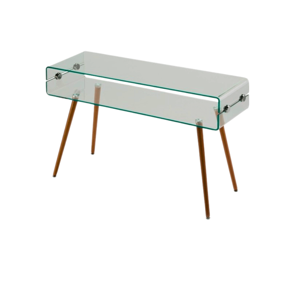 Mesa de cristal para recibidor