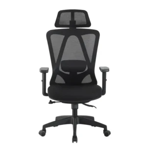 Silla de oficina negra