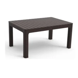 Mesa de Centro ALBUFEIRA 90x60 cm en Polipropileno Chocolate