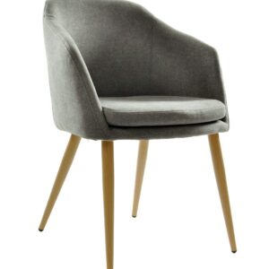 Sillon Tapizado Lart 60 Gris Oscuro Sillón