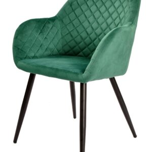 Sillon Tapizado Rolando 60 Verde Oscuro Velvet Sillón