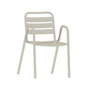 Silla de plastico tropicana 60 gris apilable polipropileno exterior hosteleria