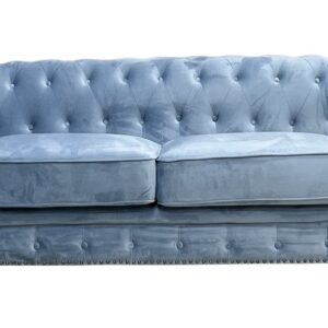 Sofa 2 Plazas Chester 150 Azul Dusky Sofá 2