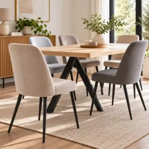 Sillas de comedor tapizadas